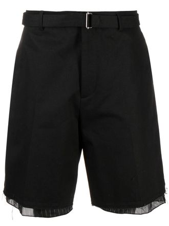 Lanvin Bermuda shorts - Zwart