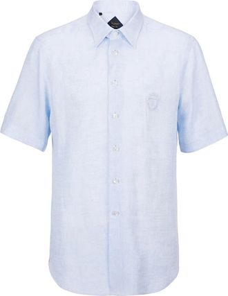 Billionaire Boys Club Heren, Overhemden, Blauw, Maat: XS Linnen