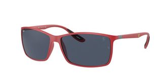 Ray-Ban RB4179M F62887 Mens Sunglasses Red Size 60