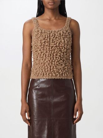 PESERICO Top Woman color Beige