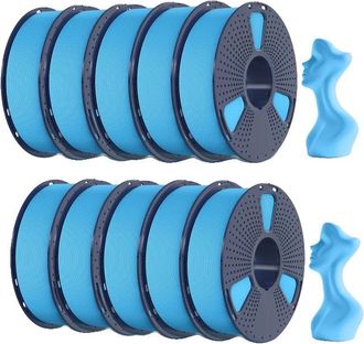 OEM Filamento Para Impresi&oacute;n 3d, Alta Velocidad, Acabado Mate, Azul Cielo