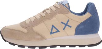 Sun 68 Sneakers, male, Beige, Size: 13 US Low Top Sneakers