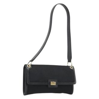 Ferragamo Pre-owned Shoulder Bag - Dames - Pre-owned - Zwart - Maat: ONE Size Leer