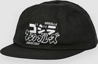 Santa Cruz X Godzilla Cappellino nero