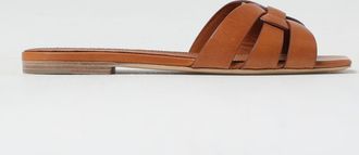 Saint Laurent Sandalo flat Tribute in pelle Saint Laurent
