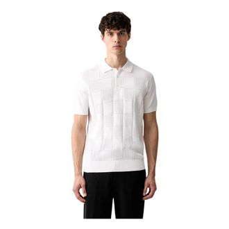 Karl Lagerfeld Heren, Tops, Wit, Maat: S Viscose