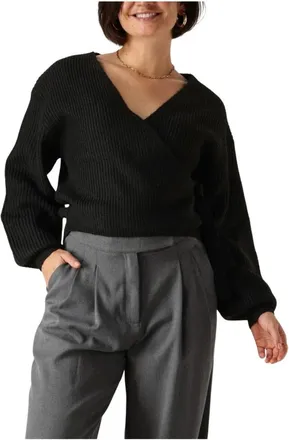 Another Label Dames, Truien, Zwart, Maat: M