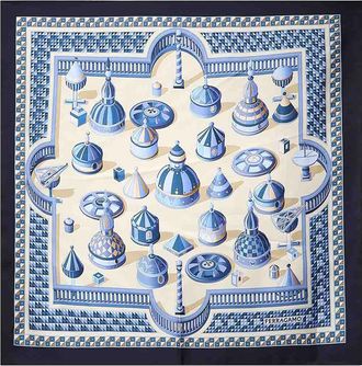 Ferragamo Printed Silk Scarf
