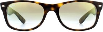 Ray-Ban Rectangle Tortoise Gold Flash Gradient Sunglasses