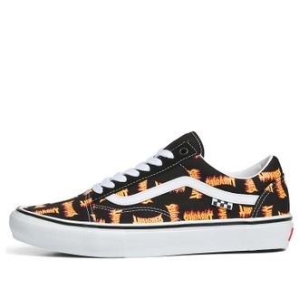 Vans Thrasher x Skate Old Skool Allover Thrasher Flame Logo VN0005W0BML
