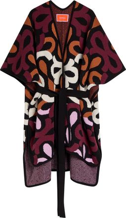 La DoubleJ LA Double J Maiolika Patterned Wool Robe - Multicoloured - One Size