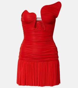 CHRISTOPHER ESBER Vestido corto Salacia fruncido
