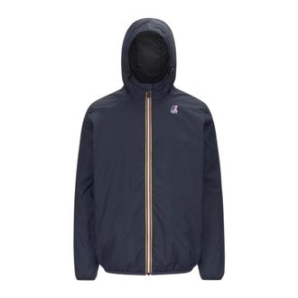 K-Way Le Vrai 4.0 Claude Jas - Heren - Zomerjassen - Blauw - M - Polyester - Jassen