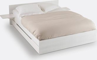 La Redoute Interieurs Bed met lattenbodem, lade en legplanken, Crawley