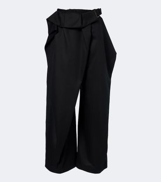 J.W.Anderson Belted wool wide-leg pants