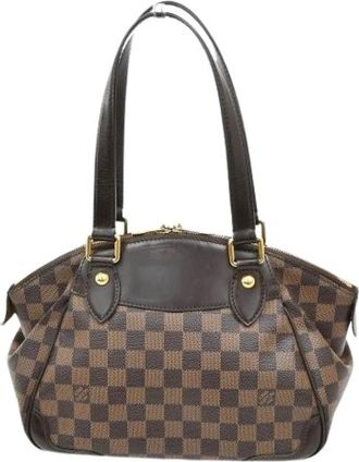 Louis Vuitton Pre-owned Handbags, female, Brown, Size: ONE SIZE Pre-owned Canvas Handbag