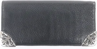 Chrome Hearts Leather Long Wallet