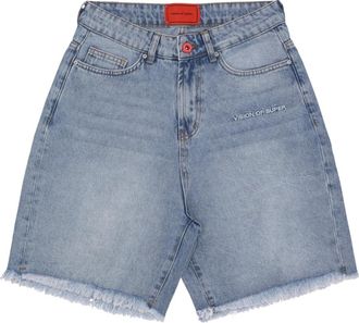 Vision Of Super Denim Shorts - Heren - Denim shorts - Blauw - W28 - Denim - Korte Broeken
