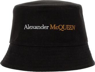 Alexander McQueen Hats - unisex - Hoeden - Zwart - L - Accessoires