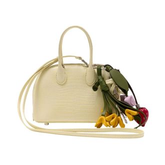 Self Portrait Lizard Toast Mini Bag - female - Self Portrait - Handbags - Yellow - ONE SIZE - Bags