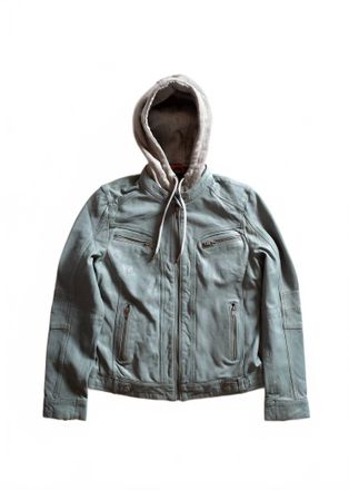 Iron And Resin Womens Topanga Jacket In Blue Storm