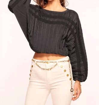 Ramy Brook Macy Blouse In Black