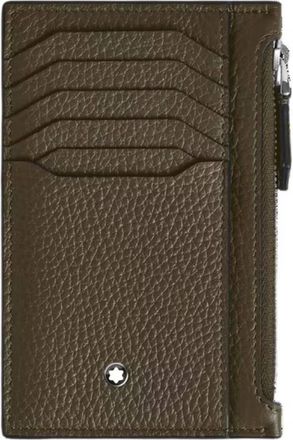 Montblanc Grain Leather 8cc Zip Card Holder