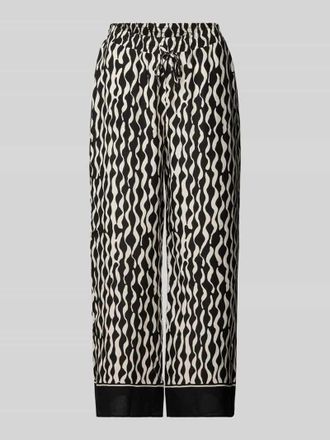 OPUS Relaxed Fit Culotte aus reiner Viskose Modell Marou motion in Black, Gr&ouml;&szlig;e 36