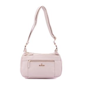 Cavalli Schoudertas - Dames - Tassen - Beige - Maat: ONE Size Zijde