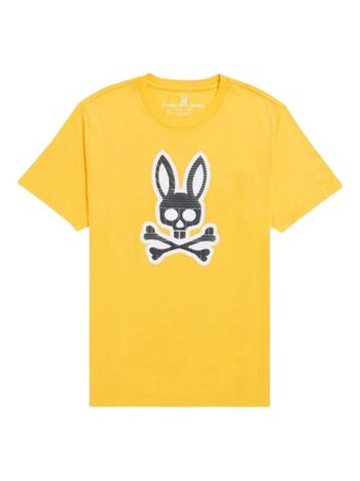 Psycho Bunny Liam T-shirt - men - Pima Cotton - XXXL - Yellow