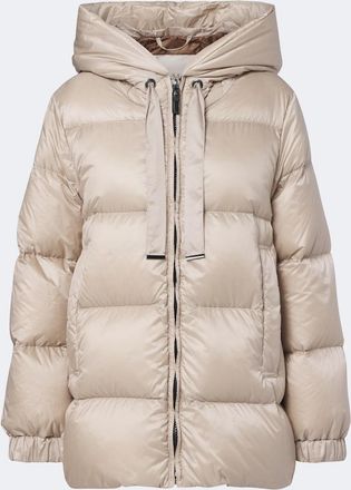 Max Mara Hooded down jacket