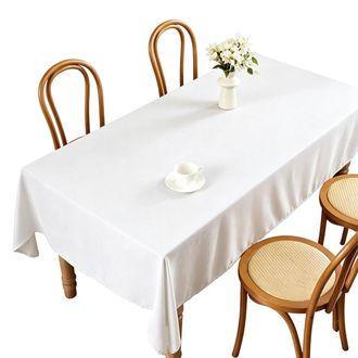 OEM Mantel Para Mesa De Comedor - 140 X 140 Cm, Blanco
