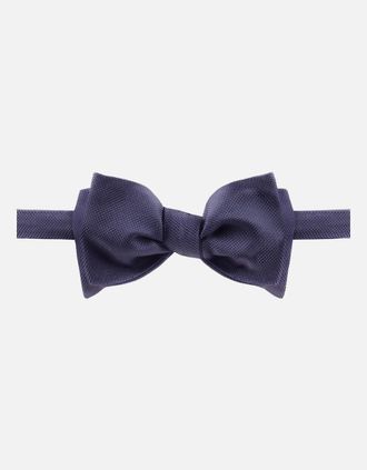 Alexander McQueen Mens Alexander McQueen Bow Tie - Navy - Size: ONE size