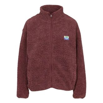 American Vintage Vesten - Heren - Vesten met rits - Bruin - Xs/S - Polyester - Hoodies & sweatvesten