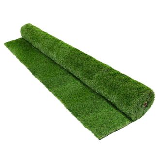 ECD Germany C&eacute;sped artificial 18 mm en rollo 150 x 1000 cm 15m&sup2; alfombra verde