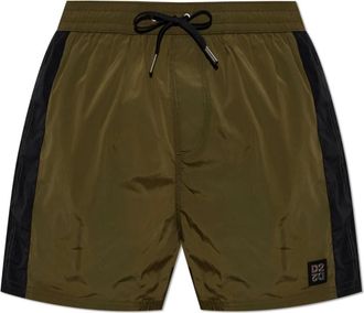 Dsquared2 Uomo, Costumi da bagno, Verde, XS, new