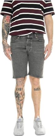 Levi's Bermuda Denim Jeans - Heren - Denim shorts - Grijs - W28 - Denim - Korte Broeken