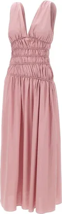Faithfull The Brand Kleedjes, Dames, Roze, XL, Maxi Kleedjes