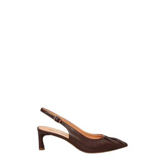 Halmanera Pumps, female, Brown, Size: 10 US Sandalo slingback