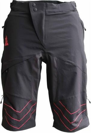 Zimtstern Bulletz Short kurze Velohose f&uuml;r Herren | schwarz/grau