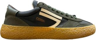 Puraai 1.01 Vintage - unisex - Sneakers - Groen - 43 EU - Katoen - Schoenen
