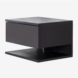 Sklum Pack De 2 Mesitas De Noche Flotantes Con Caj&oacute;n Griviza Sklum