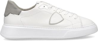 Philippe Model Temple Tennis - Heren - Sneakers - Wit - 44 EU - Katoen - Schoenen