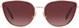 Kate Spade New York staci 56mm gradient cat eye sunglasses in 0Au2-3X at Nordstrom Rack