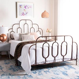 Safavieh Paloma Metal Retro Bed