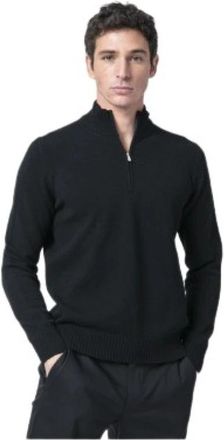 Gran Sasso Turtleneck Trui - Heren - Coltruien - Zwart - 4XL - Truien & Vesten
