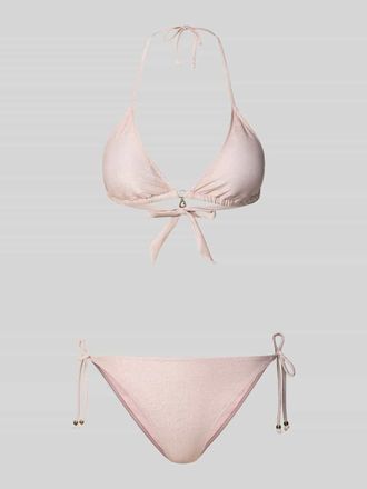 Banana Moon Banana Moon Bikini mit wattierten Cups und seitlicher Schn&uuml;rung in Altrosa, Gr&ouml;&szlig;e XXL