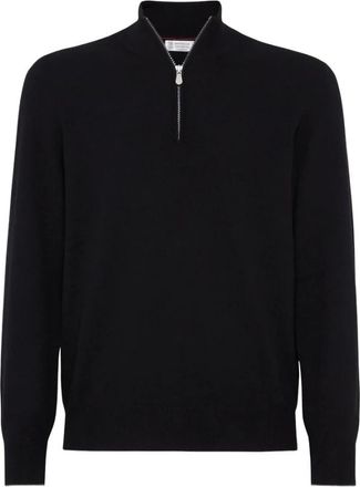 Brunello Cucinelli Hombre, Jerseys, Negro, Talla: L