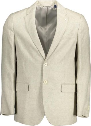 GANT Klassieke Beige Herenjas - Heren - Blazers - Beige - XL - Jassen