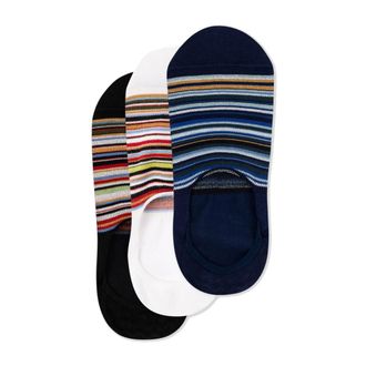 Paul Smith Signature Stripe Loafer Socks - male - Paul Smith - Socks - Multicolor - ONE SIZE - Underwear